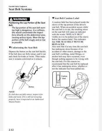mazda mx-5 2014 owners manual